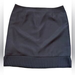 Elegant Black‎ Pleated Women's Skirt
